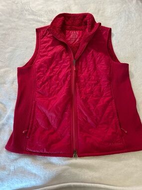 L.L. Bean Women's Fushia Quilted Vest